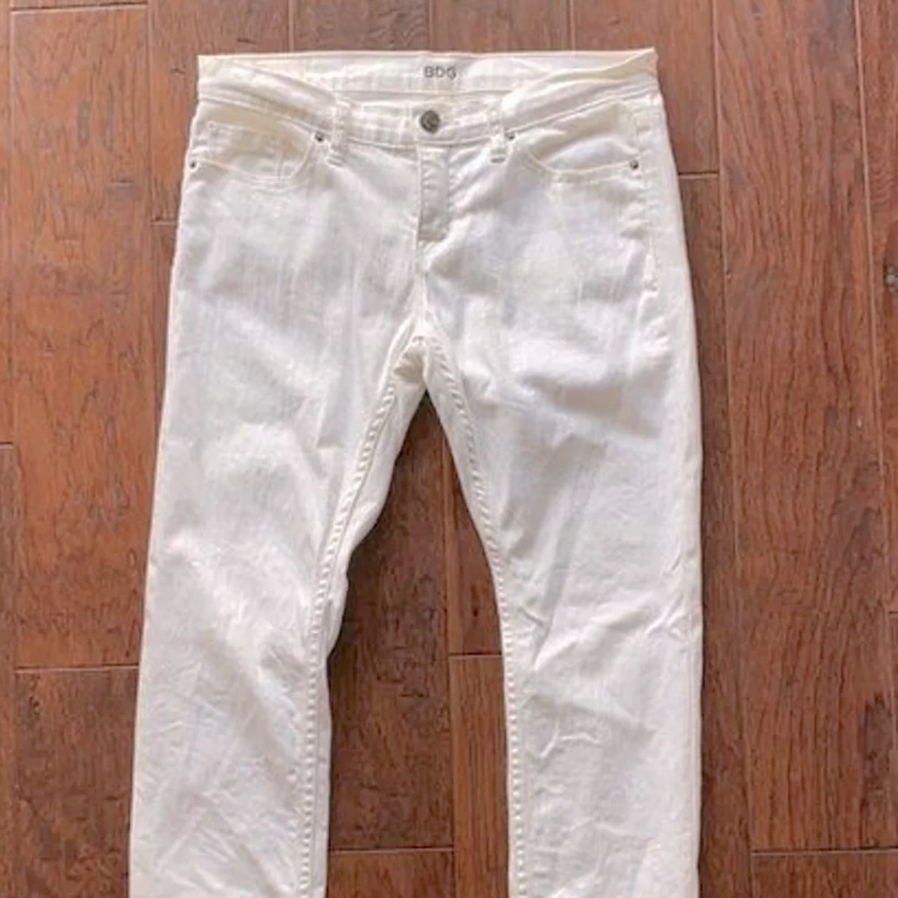 BDG White Skinny Jeans